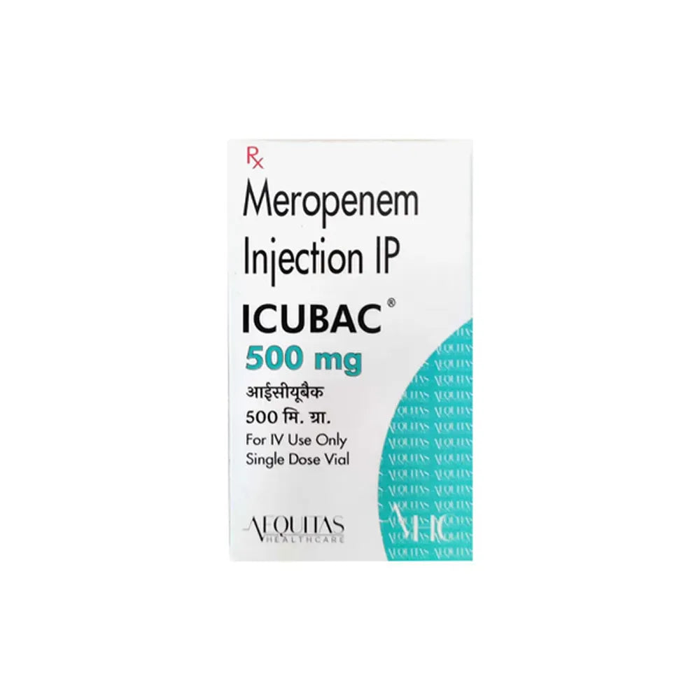 ICUBAC 500MG INJ Main image