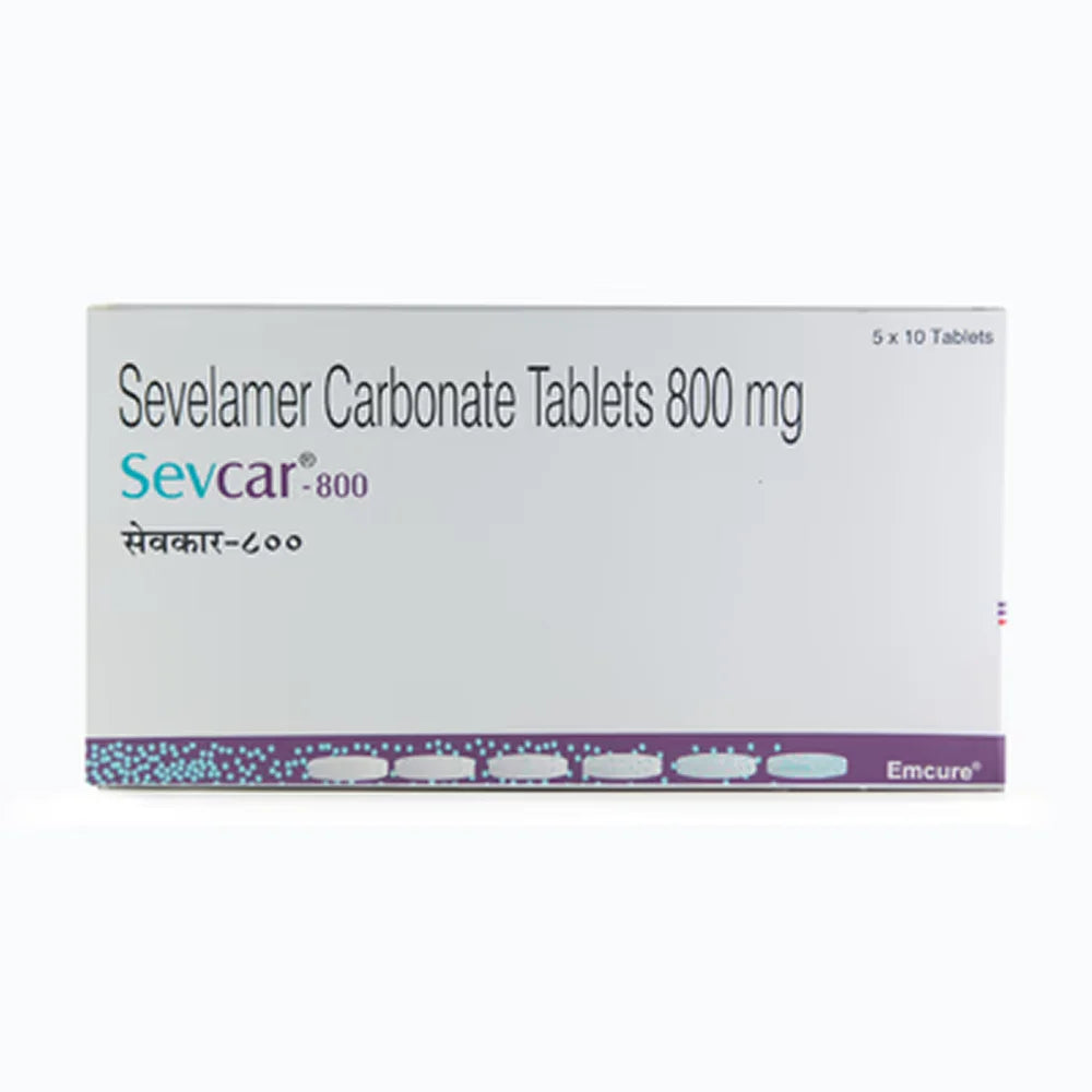 SEVCAR 800MG TAB Main image