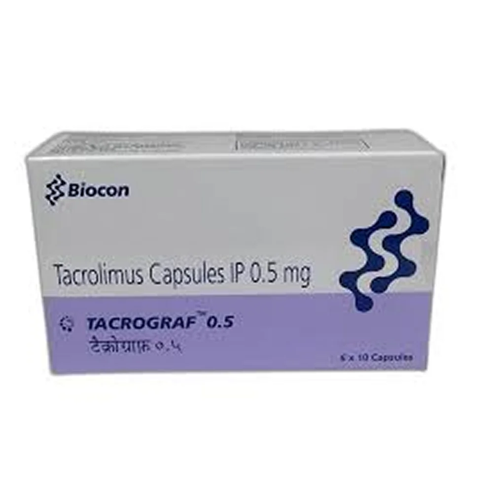 TACROGRAF 0.5MG TAB Main image