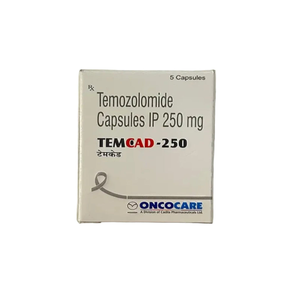 TEMCAD 250MG CAP Main image