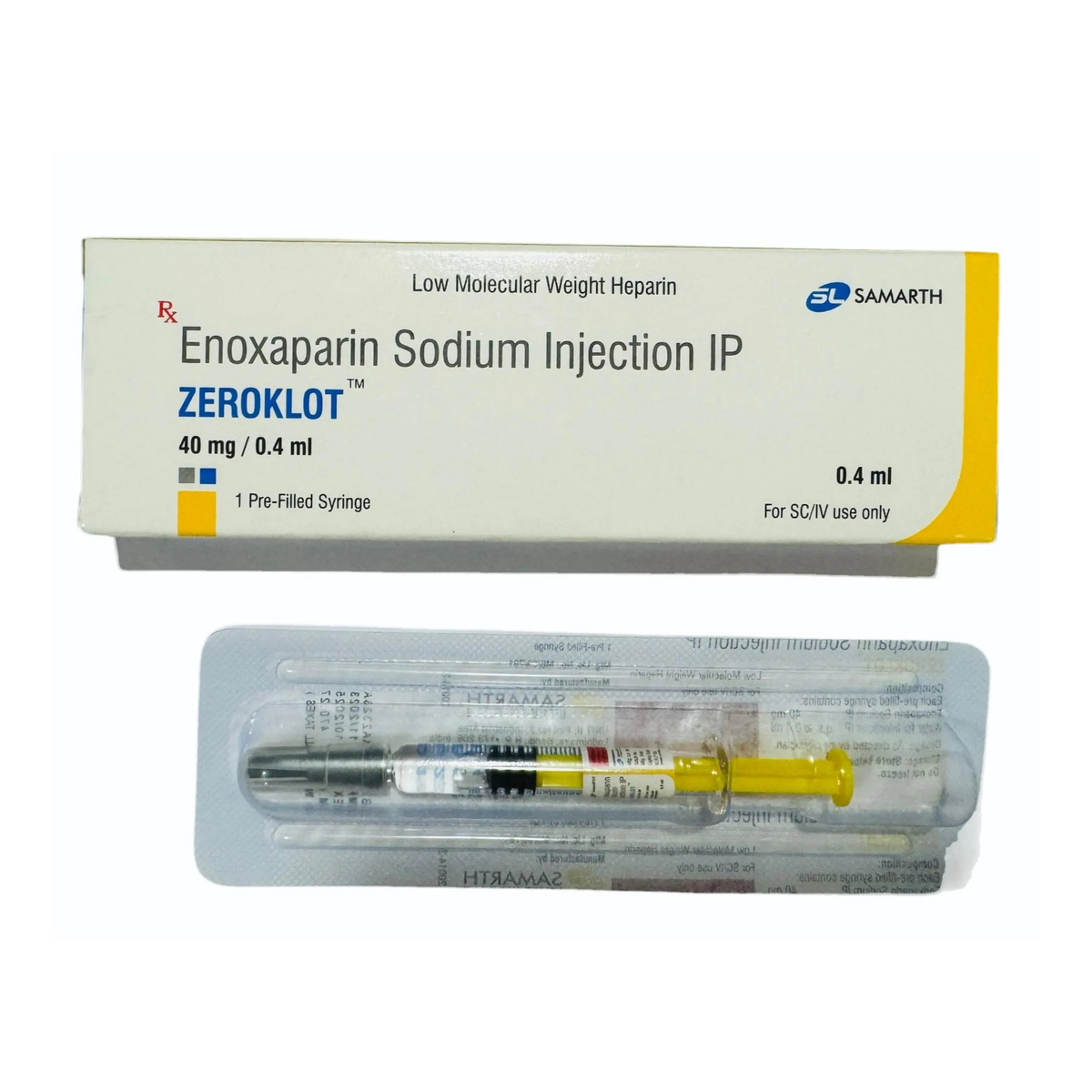 ZEROKLOT 40MG INJ